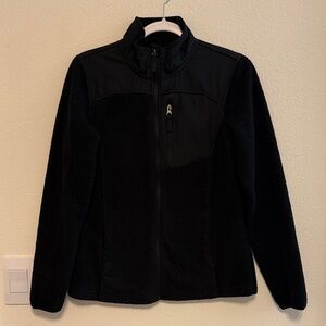 Faded Glory Women's Classic Black Teddy Jacket